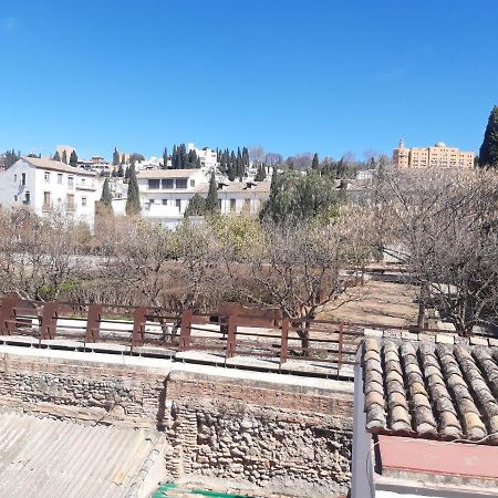 Ferienwohnung Habitacion Con Bano Privado Y Vistas Granada Exterior foto