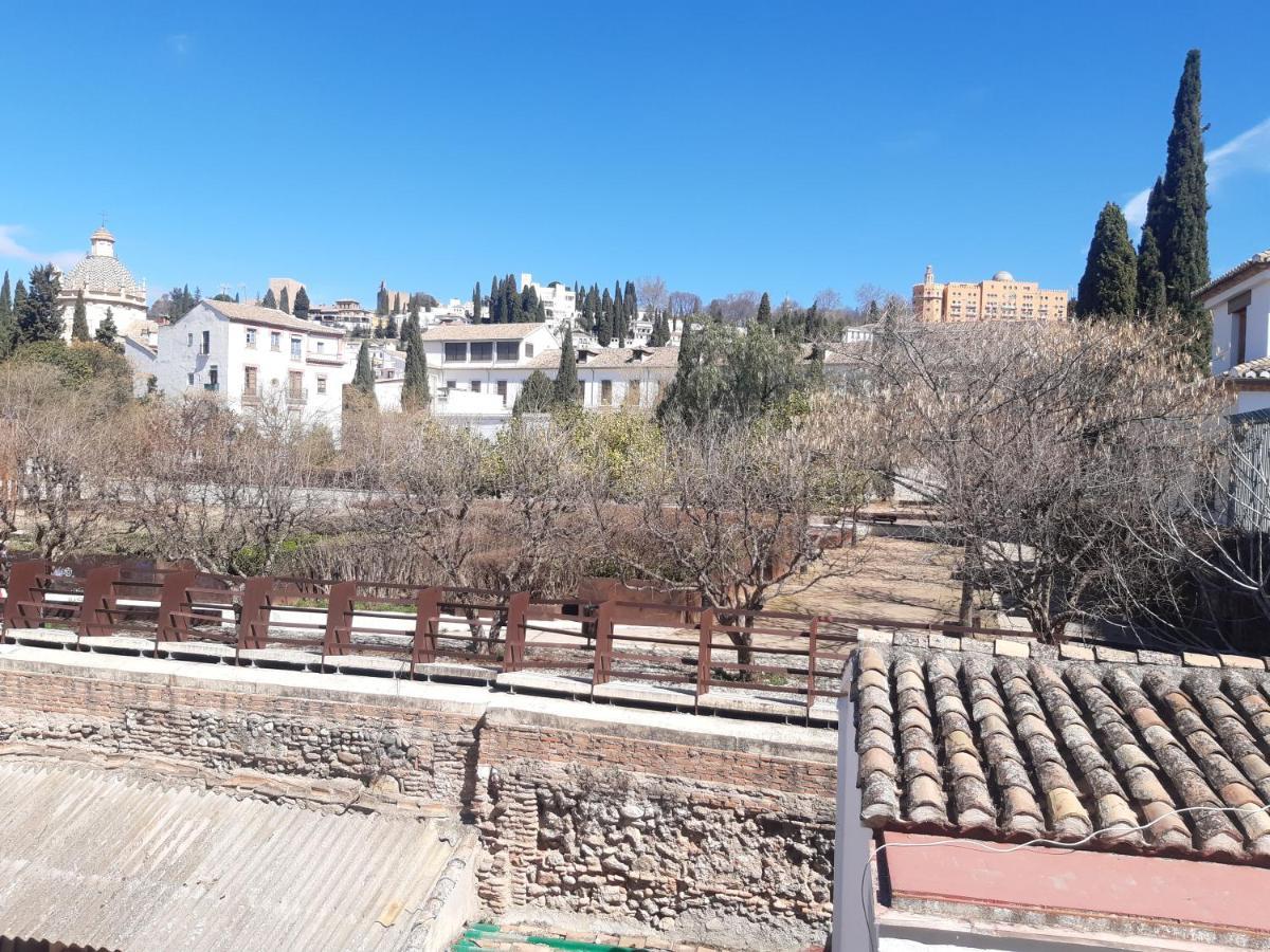 Ferienwohnung Habitacion Con Bano Privado Y Vistas Granada Exterior foto
