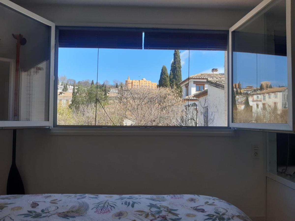 Ferienwohnung Habitacion Con Bano Privado Y Vistas Granada Exterior foto